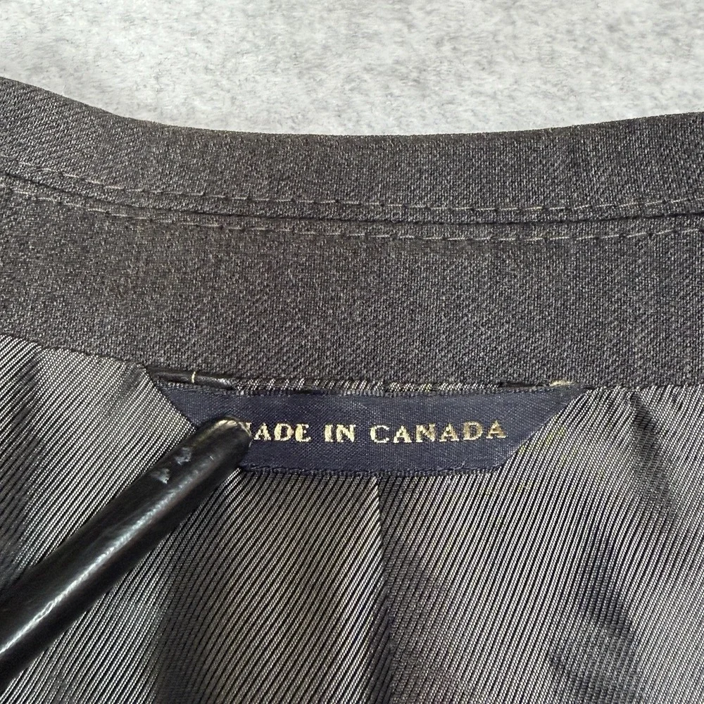 Banana Republic Lanificio F. LLI Cerruti Blazer Men's 44 R Modern Fit Wool Gray